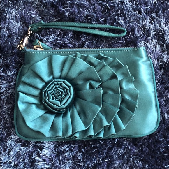 Nine West Teal color Shoes &Purse Set - Picture 6 of 12